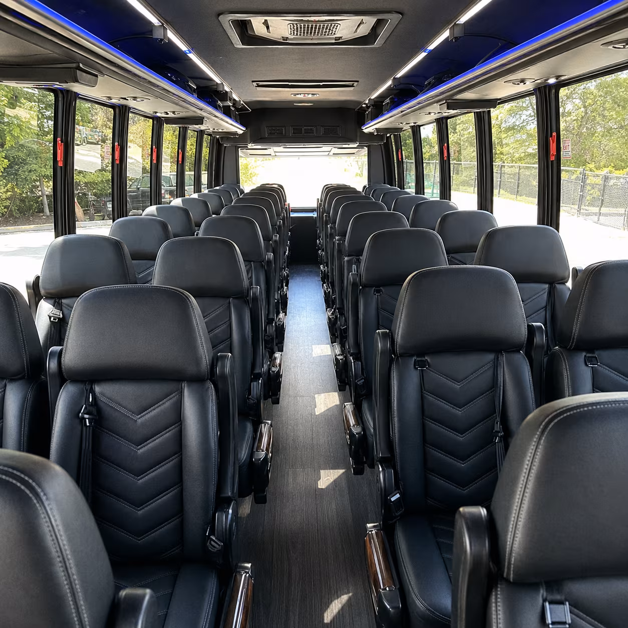 can i book a one way a round trip or a multi day package for a bus rental in union