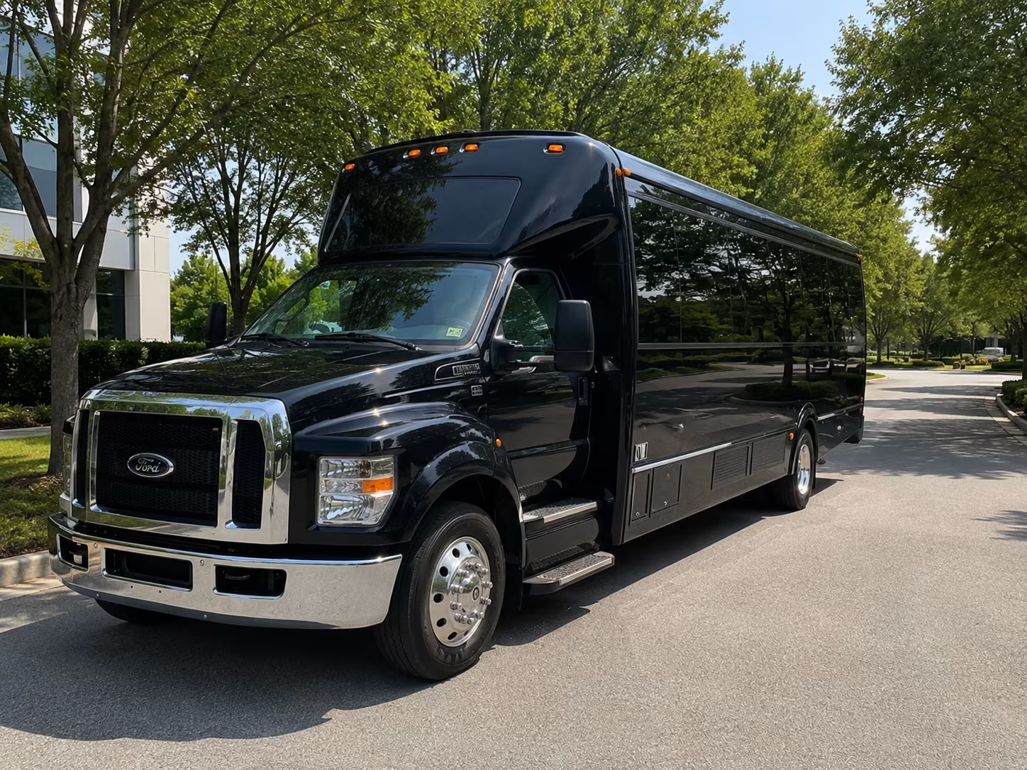 corporate party bus rental