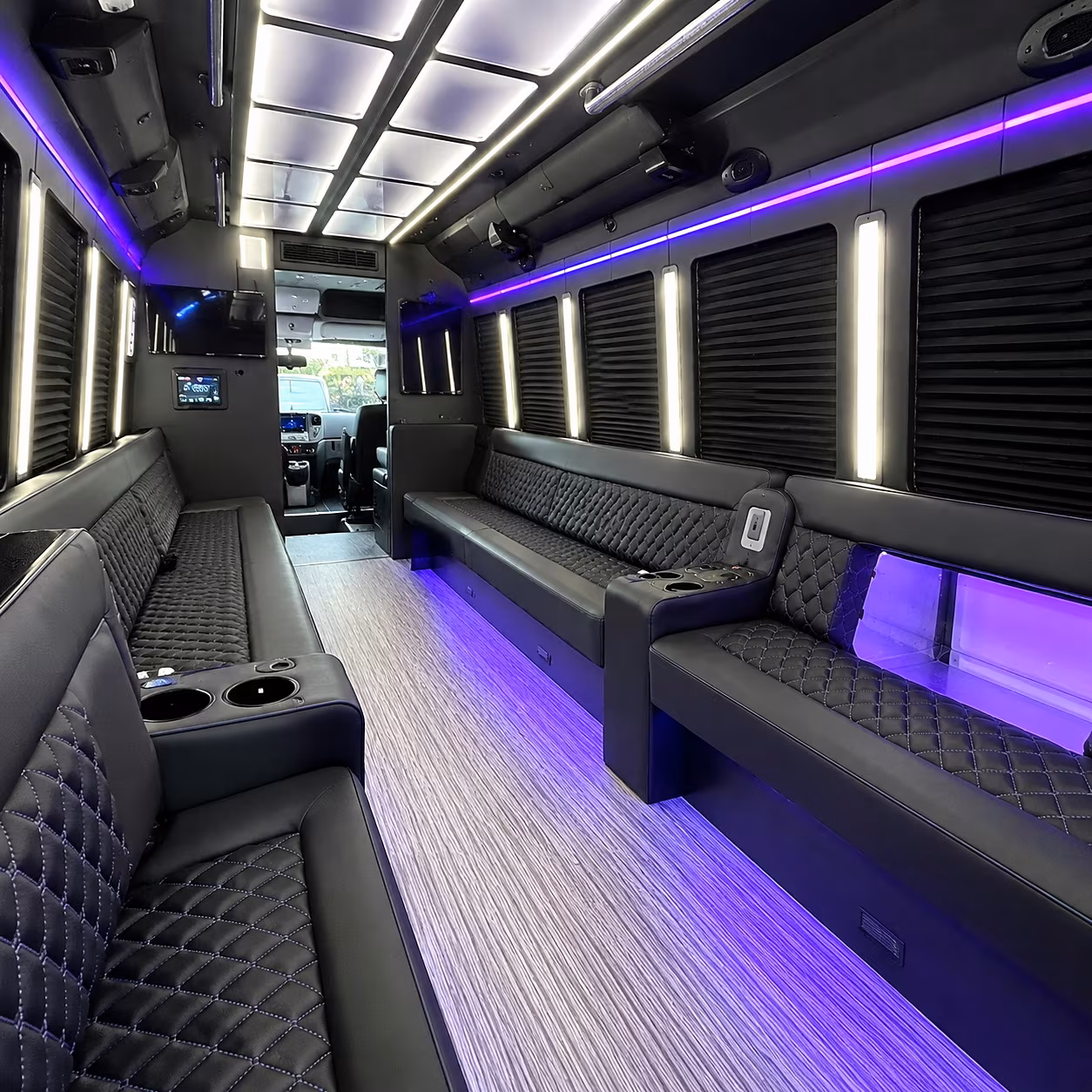 holiday party bus rental