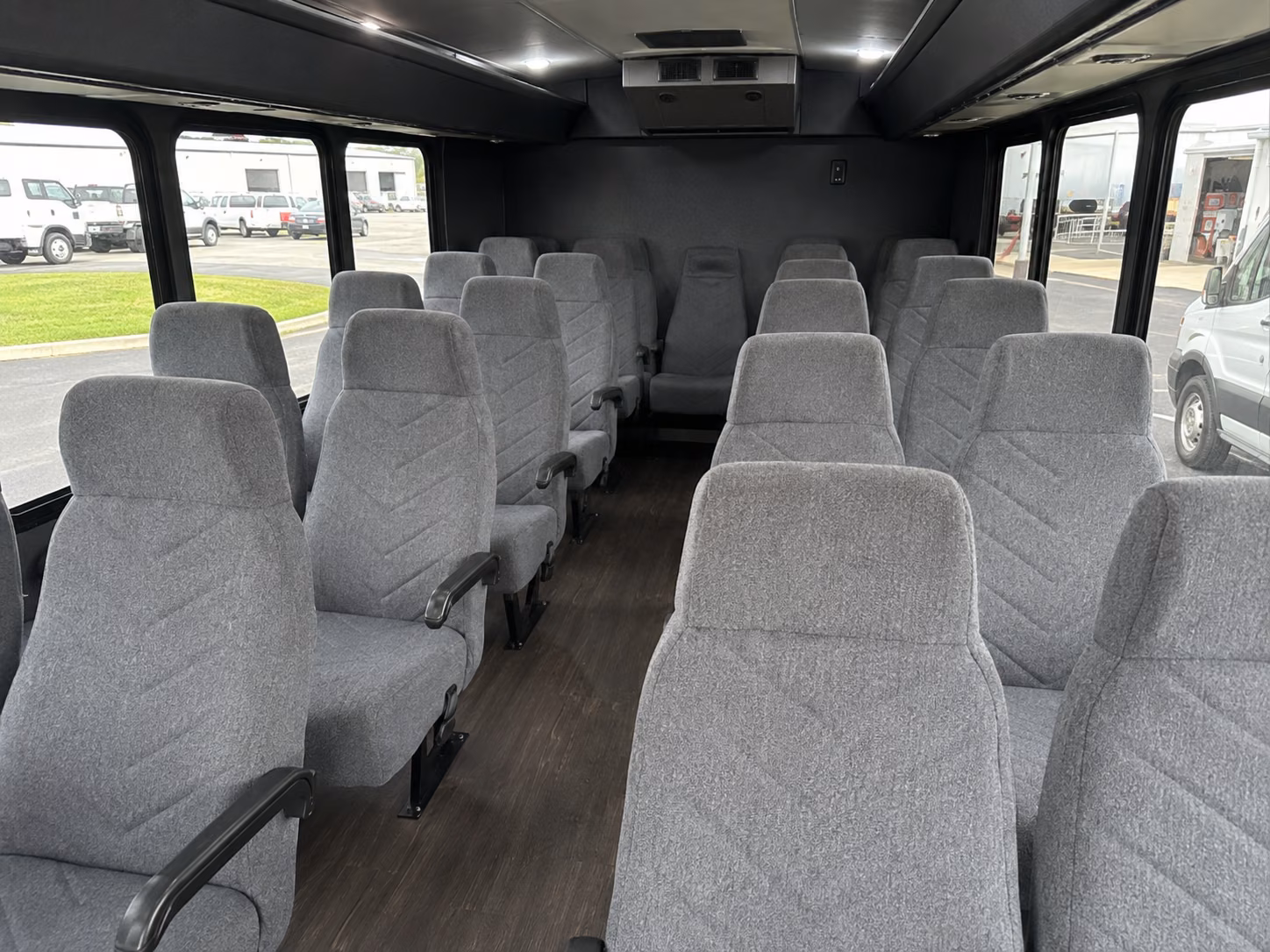 union 20 passenger minibus interior