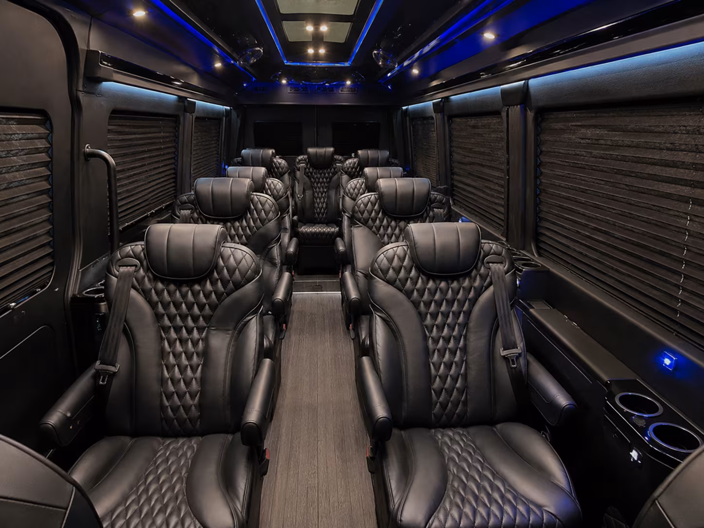 union sprinter van with driver inside