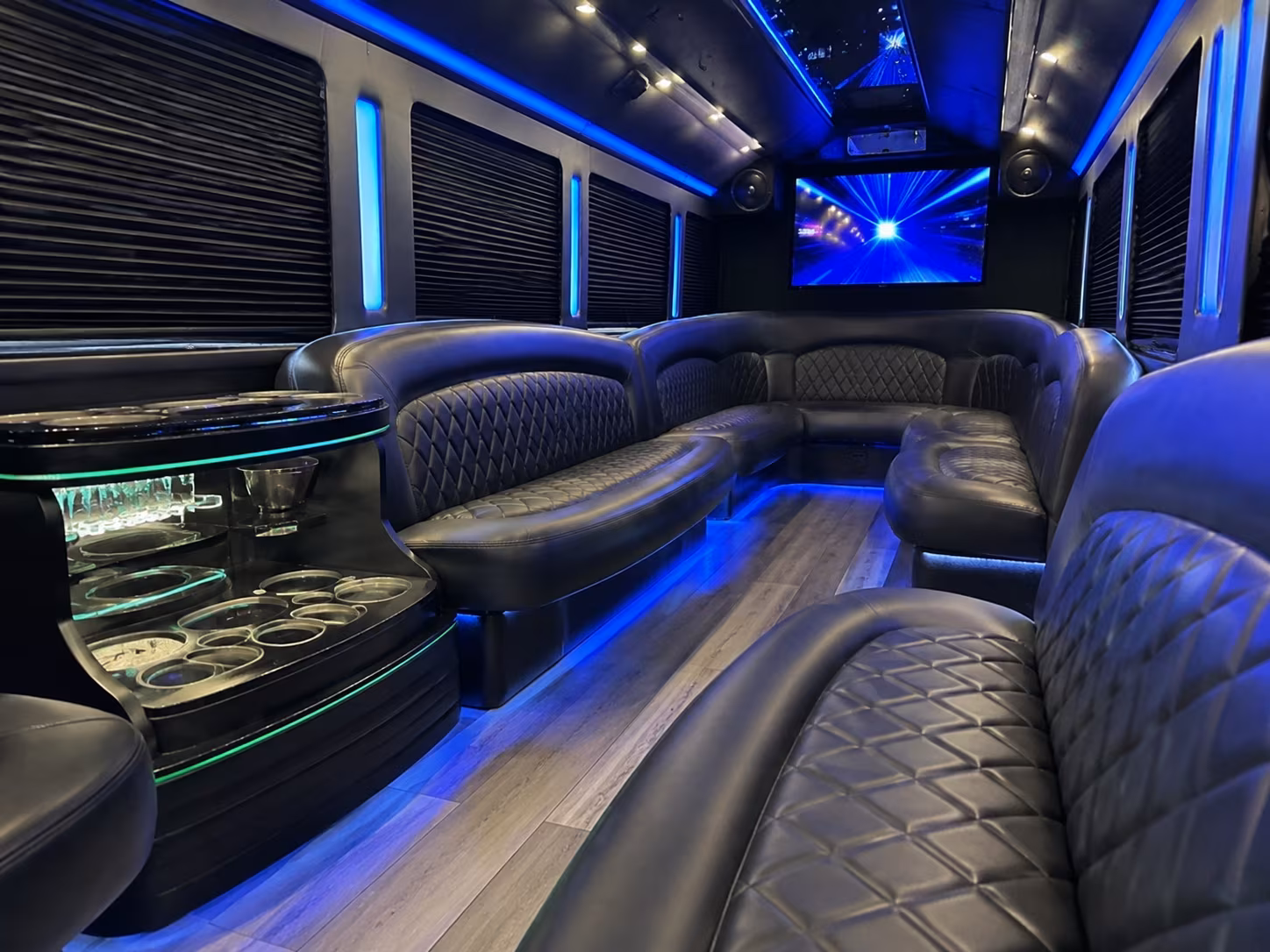 wedding party bus rental